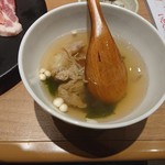 焼肉レストラン 奥田 - 牛汁