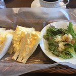 倉式珈琲店 - 玉子サンドモーニング＠７７０