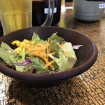 ステーキの志摩 - セットのサラダ