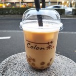 Colon茶 - Colon茶タピオカミルクティー（M） 450円、タピオカ増量 +50円