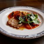 ランゴスタ・ノース - 和豚もちぶたのソテー カポナータソース