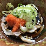 食彩厨房 甚兵衛 - クエの胃袋ポン酢