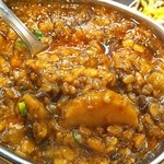 サガール - 2012-01-12　日替わりのウラドダールと里芋のカレー