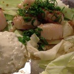 千鶴 - ホタテバター800円、タルタルとハーモニー