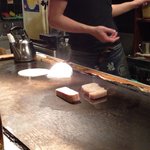 千鶴 - 鉄板でジュージュー