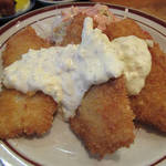 居酒屋八光 - 【ランチ】 白身魚フライ定食 木曜日は\700