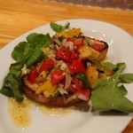 カサレッチョ - トマトのブルスケッタ