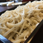 蕎麦見世のあみ - 変わりそば(限定) けし切り