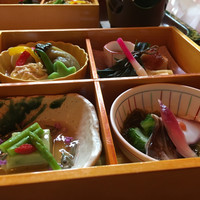 明治の森箕面 音羽山荘 - 松花堂(取肴 焚物 進肴 酢肴) 