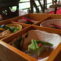 明治の森箕面 音羽山荘 - 松花堂(取肴 焚物 進肴 酢肴) 