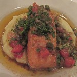 ブション - サーモンのポワレ