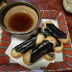 太鼓番 - 山芋いそべ揚げ 450円