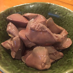 焼鳥 酉たけ - ここに来たらマスト1 レバーの醤油漬けです　これを食べるためにこの店に通っていると言っても過言ではありません