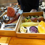 明道町中国菜 一星 - 本日の素材のお披露目