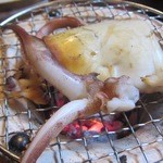 おふざけ - 七輪焼き　ゲソ