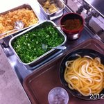 讃岐うどん 上原屋本店 - 2012.1.12(木)14時 釜揚げ湯抜きで、かけ大320円！(◎_◎;)美味しすぎ！