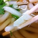 讃岐うどん 上原屋本店 - 2012.1.12(木)16時30分 本日二度めの訪問  釜揚げは終了しかけ大320円 でも美味しいです。