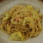 フォセッタ - ズワイガニ・カリフラワー・サフランクリームソース