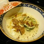 蓬左茶寮 - あわびクリーム煮 北海道釧路ムラサキ