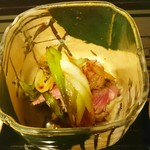 蓬左茶寮 - 短角牛 すき焼き