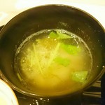 蓬左茶寮 - もずくの味噌汁