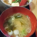 そめ忠 - 味噌汁！