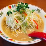 麺工房　茜屋 - モッツァレらーめん