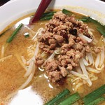 台湾料理 永旺 - エビチリ定食(台湾味噌ラーメン)