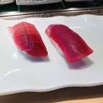 Sushidokoro Ginza Fukusuke - 中トロと、赤身