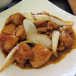 Chuuka Shisen Ryouri Morita - 鶏肉の辛子炒め定食 の 鶏肉の辛子炒め