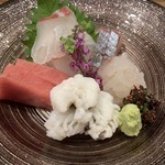 日本料理 とくを - わさびも抜群の香り。