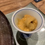 日本料理 とくを - ウニはそのまま。
