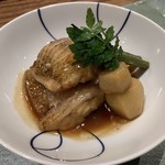 日本料理 とくを - のどぐろの煮つけ。抜群の火入れ。