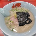 山岡家 - 朝ラーメン（脂少なめ・味濃いめ）