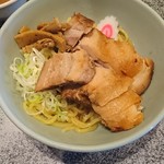 あぶら～亭 - チャーシューあぶらー麺+半チャーハン 1280円