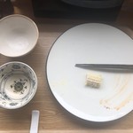 カフェアンドショップ ロータスランド - 2019/07/14  週替りおまかせセット 550円 ・冷やしつけ麺 ・味玉子 ・野菜のオーブン焼き ・トマト丼