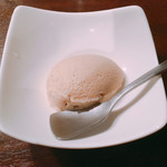 炭火焼肉 ふちおか - ほうじ茶シャーベット