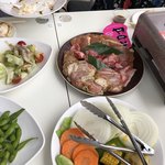 Saburina Pasuta Ando Kuramuchauda - お肉たちと、お野菜たち。