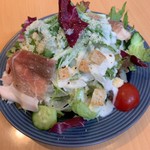 オレンジガーデン - 能登豚生ハムのシーザーサラダ