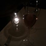 店内、暗いです。スプマンテ１５００円