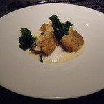 レストラン バカール - 京都若狭湾アマダイの松笠焼き　雲丹のエルミショネール