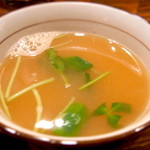 中華そば ムタヒロ  - ニボシアブラソバ付属の煮干スープ