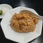 亀や - 半チャーハンの単品です♪