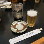 辰美寿し - 瓶ビールです