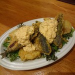 ビストロ シン 2 - 鯵と新生姜のフリット