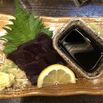 十三屋 大光 - ■南極ミンク鯨造り（680円）