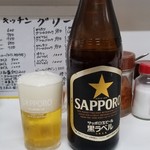 キッチングリーン - ビール(中瓶)　500円