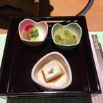 櫻正宗記念館 櫻宴 - 前菜三種 