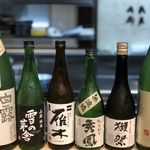 Okonomiyaki To Fugu No Mise Shou - 月替わり日本酒