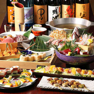 飲み放題付のコース6000円よりご用意ございます